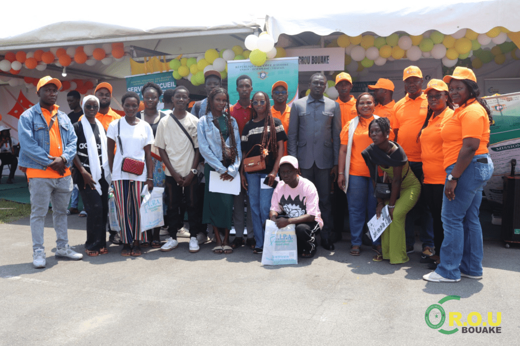 VIE DE L’INSTITUTION : LE CROU DE BOUAKE PARTICIPE AUX ACTIVITES DES JOURNEES DE L’ORIENTATION DU BACHELIER 2025