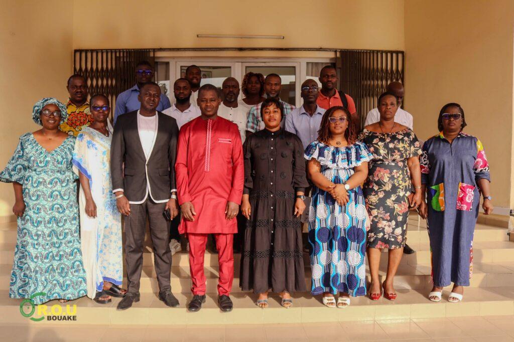 𝐕𝐈𝐄 𝐃𝐄 L’𝐈𝐍𝐒𝐓𝐈𝐓𝐔𝐓𝐈𝐎𝐍 : FIN DES TRAVAUX DE PRESENTATION DES GRANDES ORIENTATIONS DES PRINCIPALES ACTIVITES DU CROU DE BOUAKE