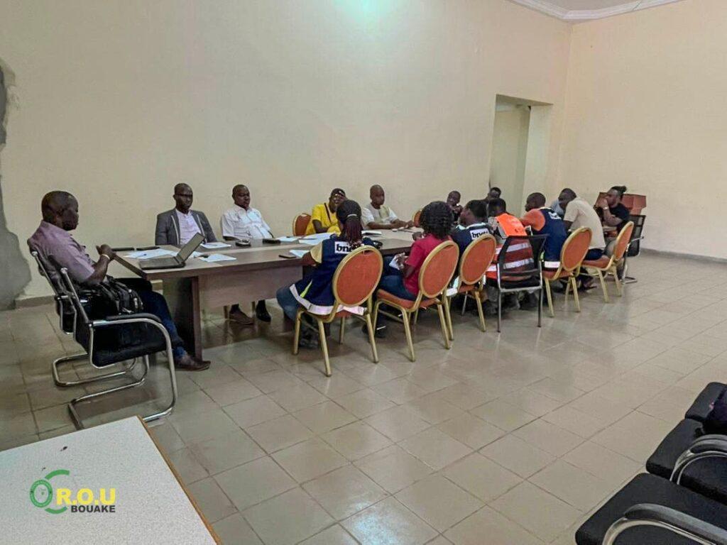 VIE DE L&rsquo;INSTITUTION :  RENCONTRE HEBDOMADAIRE DU SERVICE PATRIMOINE ET LES ACTEURS TECHNIQUES DE LA RÉHABILITATION DES INFRASTRUCTURES UNIVERSITAIRES