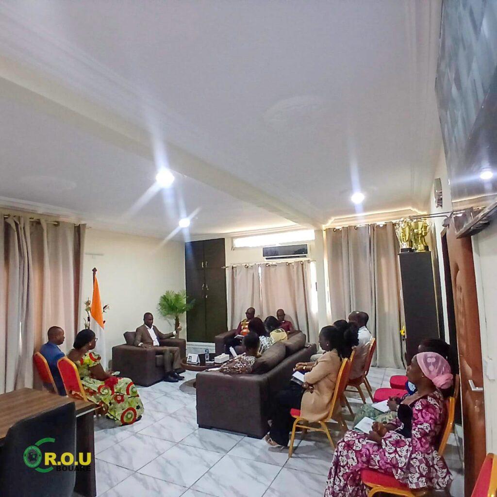 VIE DE L&rsquo;INSTITUTION : LE DIRECTEUR DU CROU DE BOUAKE ECHANGE AVEC LES SERVICES RATTACHES